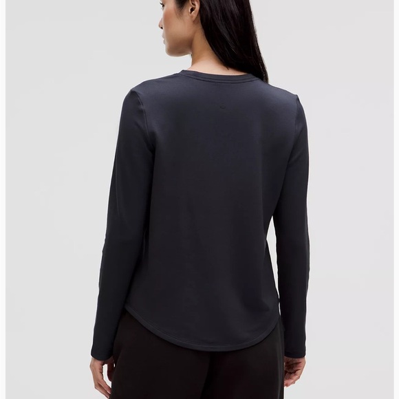 Lululemon Love Modal Fleece Long-Sleeve Shirt - Picture 3 of 4